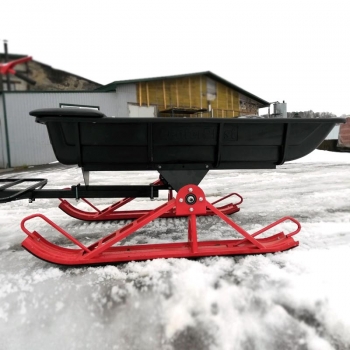СНП Сани грузовые с независимой пружинно-амортизационной подвеской лыж
