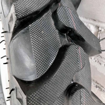 Комплект резиновых колес Shtenli 7.5×12 (пневматическое, диск