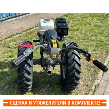 Мотоблок NEW SICH MB HONDA GX 390 + снегоуборщик роторный