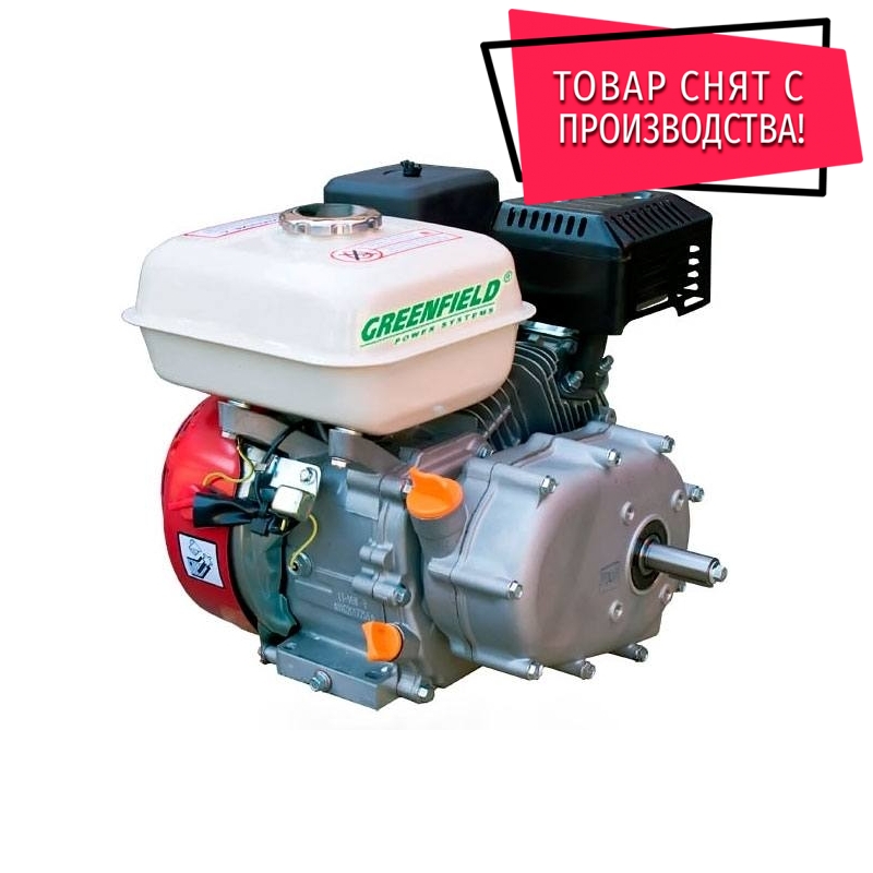Двигатель с редуктором GreenField GF 168 FE-R (GX 160) Двигатель с редуктором GreenField GF 168 FE-R (GX 160)
