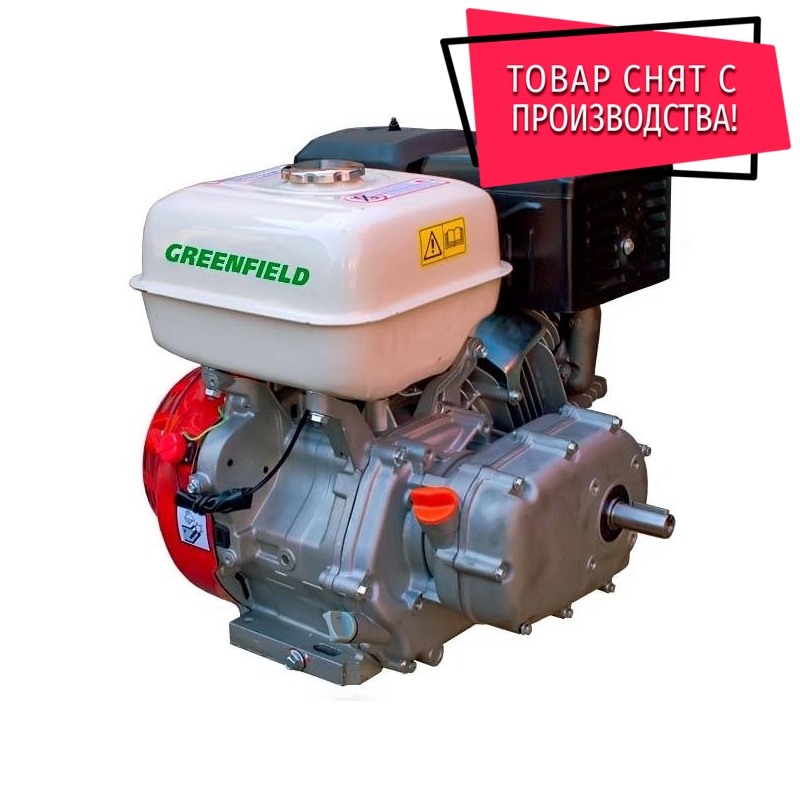 Двигатель с редуктором GreenField GF 188 F-R (GX390) Двигатель с редуктором GreenField GF 188 F-R (GX390)