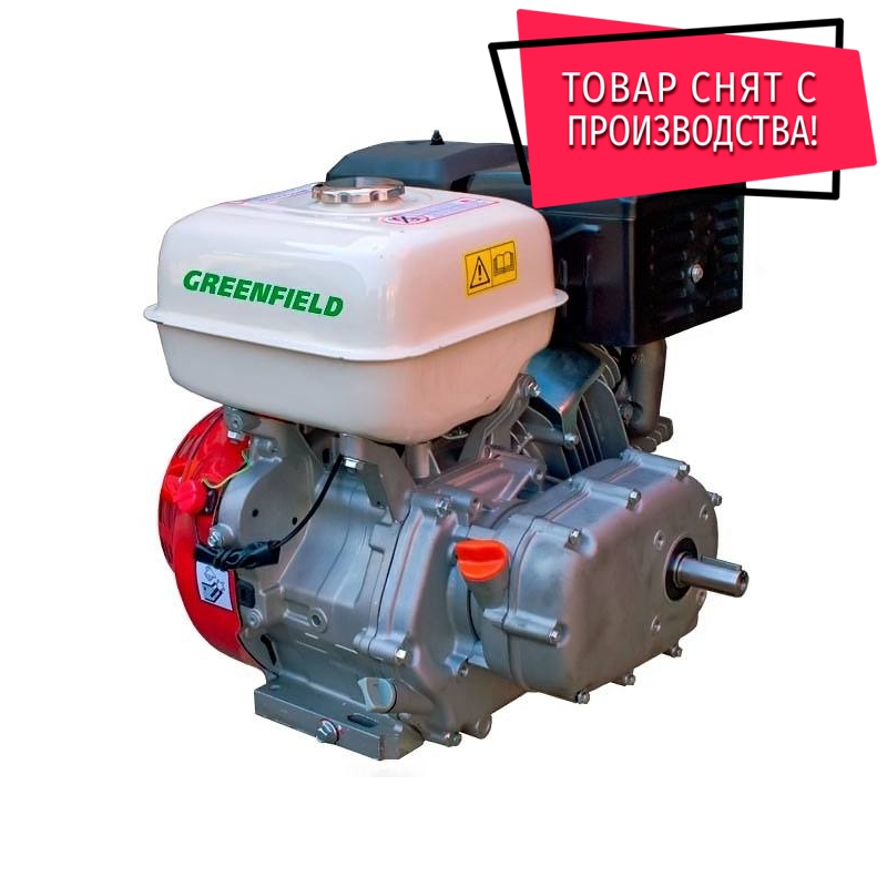Двигатель с редуктором GreenField GF 190 F-R (GX410) Двигатель с редуктором GreenField GF 190 F-R (GX410)