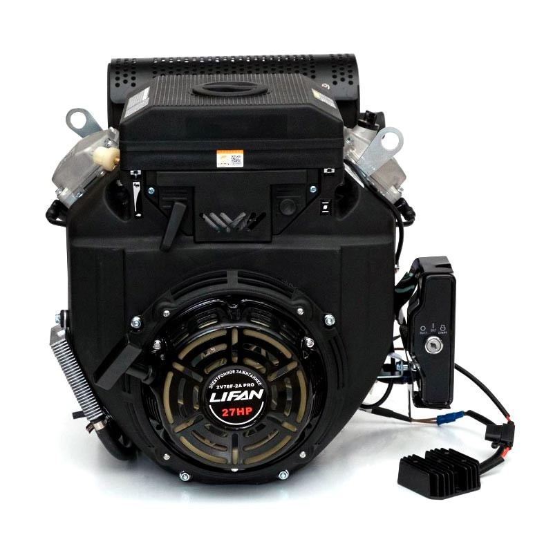 Двигатель Lifan LF2V78F-2A PRO (вал Ø25 мм, катушка 3 А) Двигатель Lifan LF2V78F-2A PRO (вал Ø25 мм, катушка 3 А)